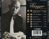 Wallingford Riegger <br> Music for Winds <BR> BRIDGE 9068