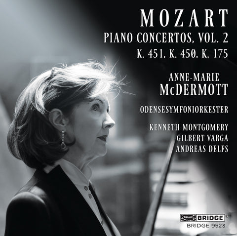 Mozart Piano Concertos, Vol. 2 <br> Anne-Marie McDermott <br> BRIDGE 9523