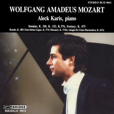 Wolfgang Amadeus Mozart <br> Aleck Karis, piano <BR> BRIDGE 9011