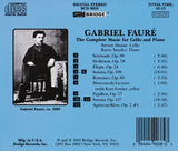 Gabriel Faure <br> Music for Cello and Piano <BR> BRIDGE 9038