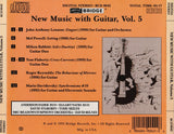 New Music with Guitar, Vol. 5 <br> David Starobin, guitar <BR> BRIDGE 9042