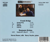 Bridge, Britten <br> Music for Cello and Piano <BR> BRIDGE 9056