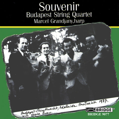 The Budapest String Quartet <br> Souvenir <BR> BRIDGE 9077