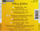 Music of Milton Babbitt <BR> BRIDGE 9135