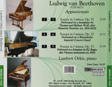 Beethoven's Appassionata <br> Lambert Orkis, piano <BR> BRIDGE 9169