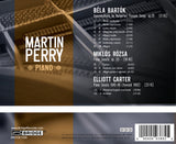 Martin Perry plays Bartók, Rózsa & Carter <BR> BRIDGE 9388