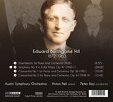 Edward Burlingame Hill - Austin Symphony Orchestra, Peter Bay, Anton Nel <BR> BRIDGE 9443