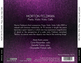 Morton Feldman: Piano, Violin, Viola, Cello <BR> BRIDGE 9446